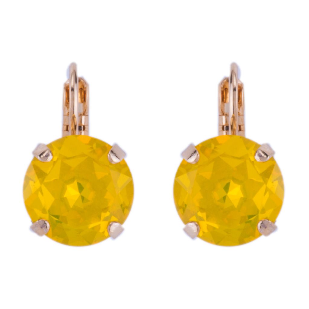 Lovable Everyday Leverback Earrings in "Fields of Gold" *Custom*