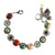 Large Rosette Rivoli Bracelet in "Terra"  *Custom*