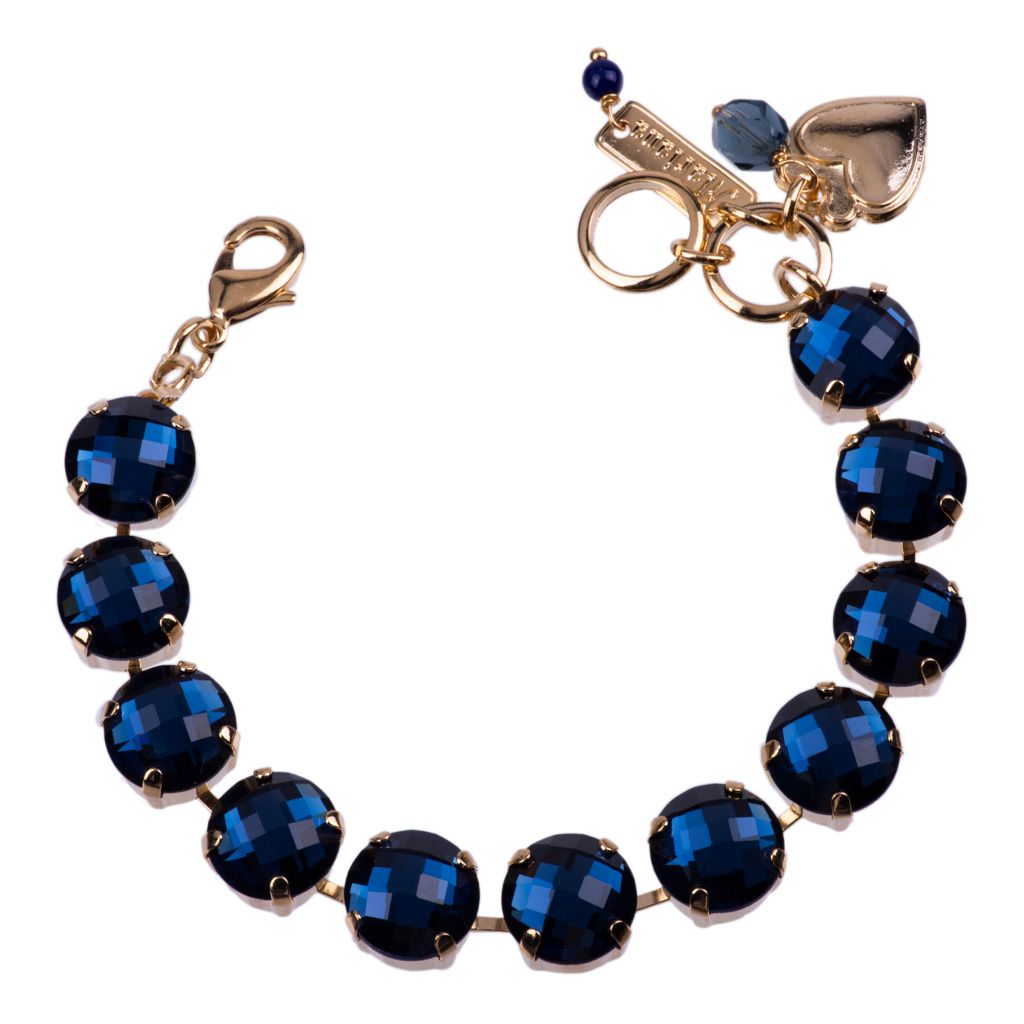 Large Everyday Round Bracelet "Royal Blue" *Custom*