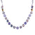 Large Rosette Rivoli Necklace in "Dawn" *Custom*