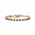 Petite Everyday Bracelet in "Silver Night"  *Custom*