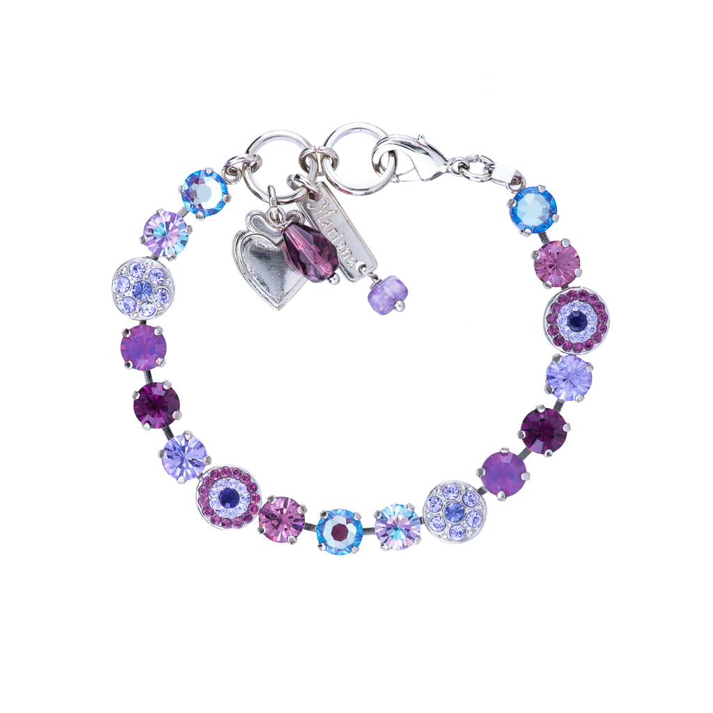 Medium Pavé Bracelet "Wildberry"  *Custom*