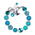 Large Rosette Bracelet in "Addicted To Love" *Custom*