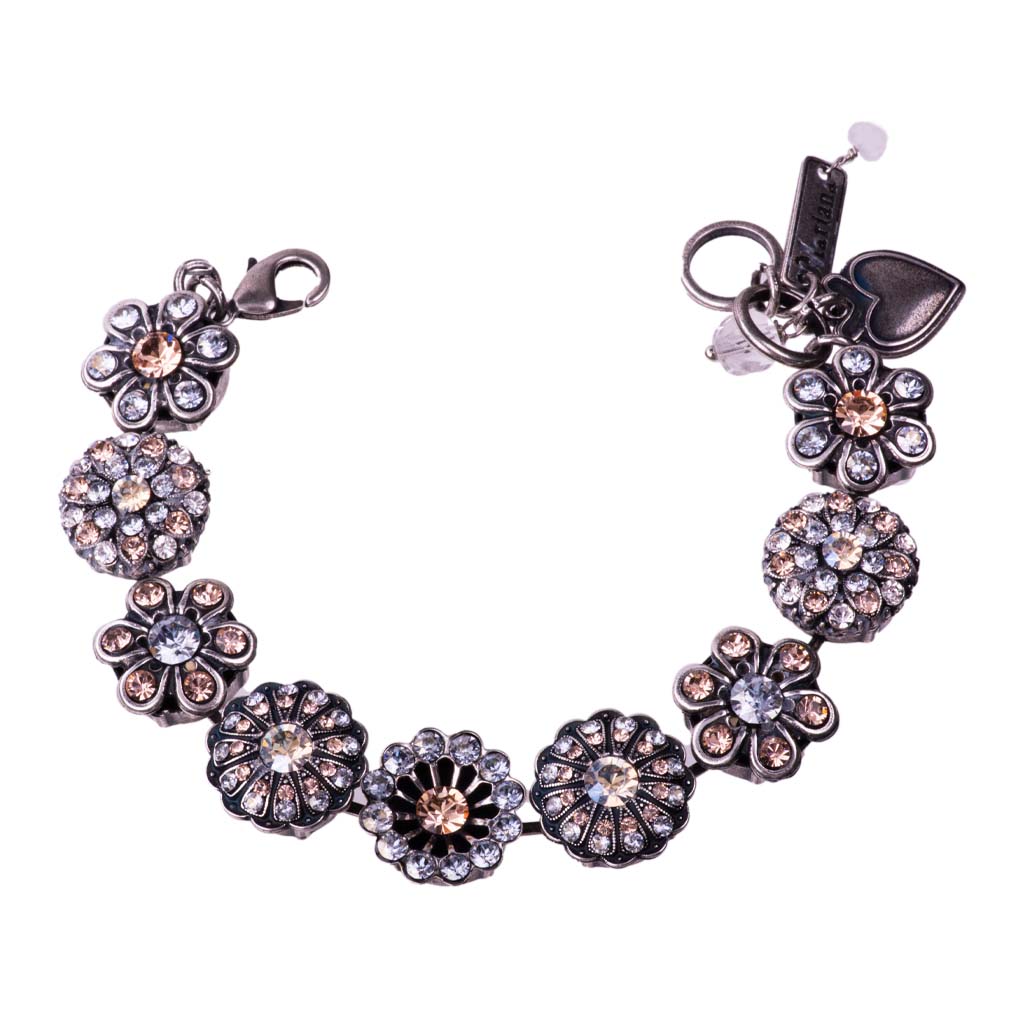 Extra Luxurious Rosette Bracelet in "Dancing in the Moonlight" *Custom*