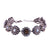 Extra Luxurious Rosette Bracelet in "Dancing in the Moonlight" *Custom*