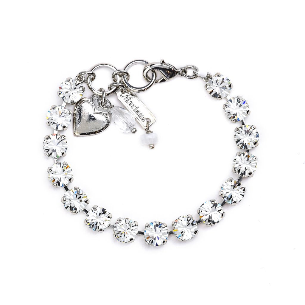 Medium Everyday Bracelet in "On a Clear Day" - Rhodium