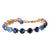 Medium Everyday Bracelet in "Electric Blue" *Custom*
