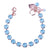 Medium Everyday Bracelet in "Summer Blue" *Custom*