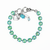 Medium Everyday Bracelet "Sun-Kissed Aqua" *Custom*