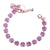Medium Everyday Bracelet in "Light Amethyst Ice" *Custom*