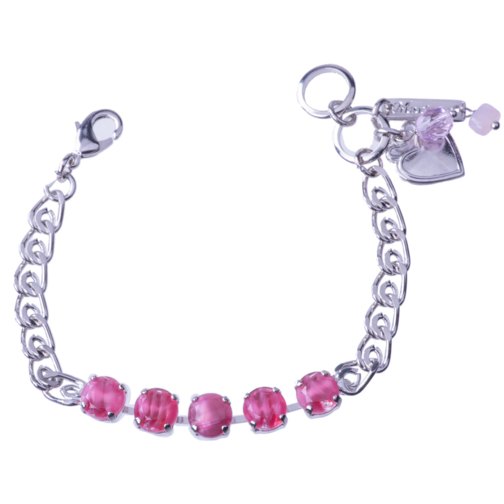 Medium Five Stone Bracelet in "Rose Ralton" *Custom*