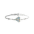 Petite Embellished Heart Bracelet *Custom*