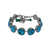 Cushion Cut Bracelet in Sun-Kissed "Laguna" *Custom*