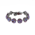 Cushion Cut Bracelet in Sun-Kissed "Lavender" *Custom*