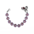 Cushion Cut Bracelet in Sun-Kissed "Lavender" *Custom*