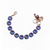 Cushion Cut Bracelet in Sun-Kissed "Plum" *Custom*