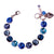 Large Everyday Rivoli Bracelet "Electric Blue" *Custom*