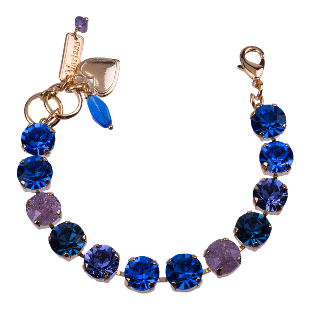 Large Round Bracelet in "Electric Blue" *Custom*