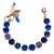 Large Round Bracelet in "Electric Blue" *Custom*