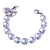 Large Everyday Round Bracelet  "Checkerboard Clear" *Custom*