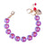 Large Everyday Rivoli Bracelet "Sun-Kissed Blush" *Custom*