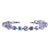 Small Flower Cluster Bracelet in "Winds of Change" *Custom*