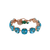 Small Cushion Cut Bracelet in Sun-Kissed "Laguna" *Preorder*