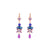 Marquise Elemental Leverback Earrings in "Wildberry" *Custom*