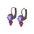 Medium Trio Cluster Leverback Earrings in  Sun-kissed "Blush" *Preorder*