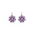 Guardian Angel Leverback Earrings in "Wildberry" *Custom*
