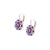 Guardian Angel Leverback Earrings in "Wildberry" *Custom*