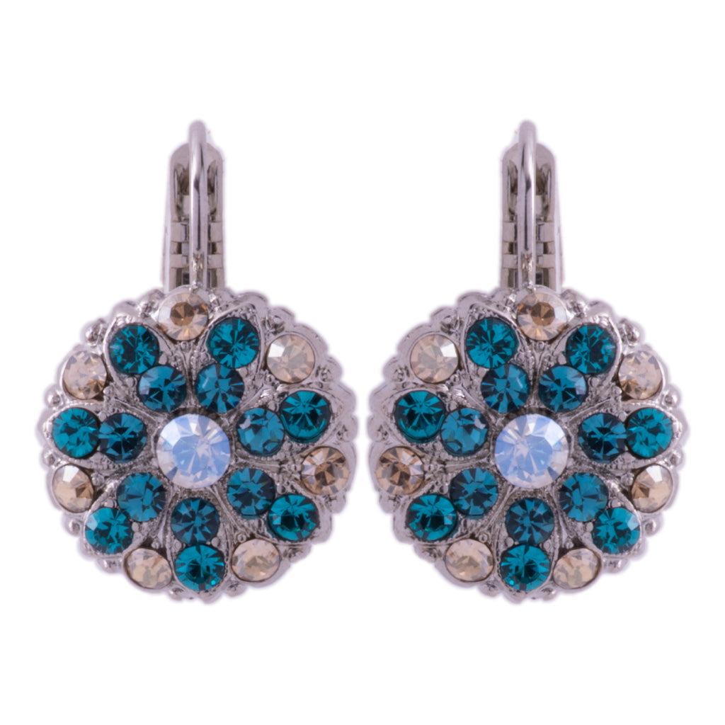 Guardian Angel Leverback Earrings in "Circle of Life" *Custom*
