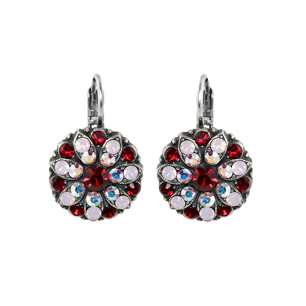 Guardian Angel Leverback Earrings in "True Romance" *Custom*