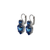 Round and Pear Leverback Earrings in Sun-Kissed "Capri" *Custom*