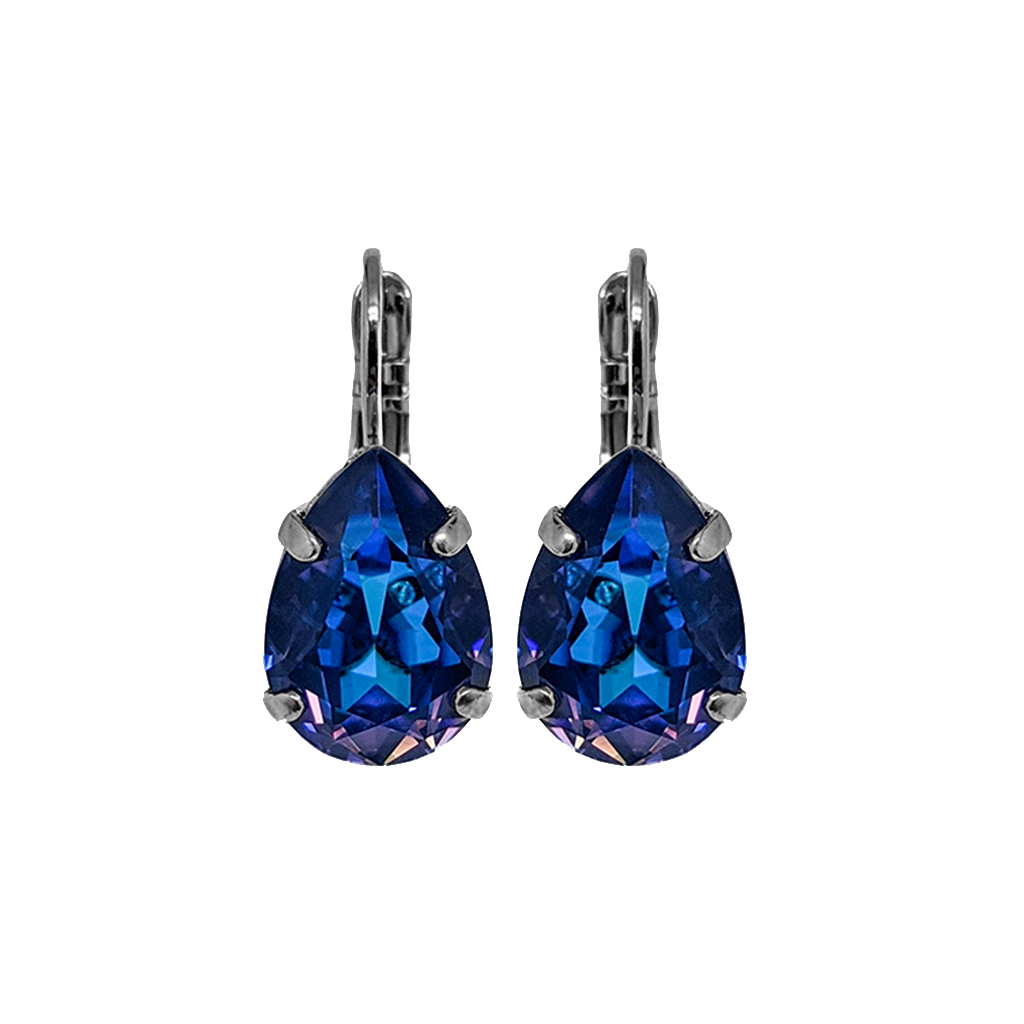 Pear Leverback Earrings in Sun-Kissed "Capri" *Custom*