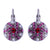 Large Swirl Pavé Leverback Earrings in "Roxanne" *Custom*