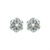 Large Flower Post Earrings in "Ivory" *Custom*