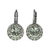 Medium Pavé Leverback Earrings "On a Clear Day" *Custom*