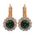 Medium Rosette Leverback Earrings in "Circle of Life" *Custom*