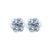 Petite Flower Post Earrings *Choose Your Color* - Rhodium