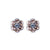 Petite Flower Post Earrings *Choose Your Color* - Rhodium