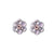 Petite Flower Post Earrings *Choose Your Color* - Rhodium