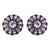 Extra Luxurious Blossom Leverback Earrings in "Dancing in the Moonlight" *Custom*