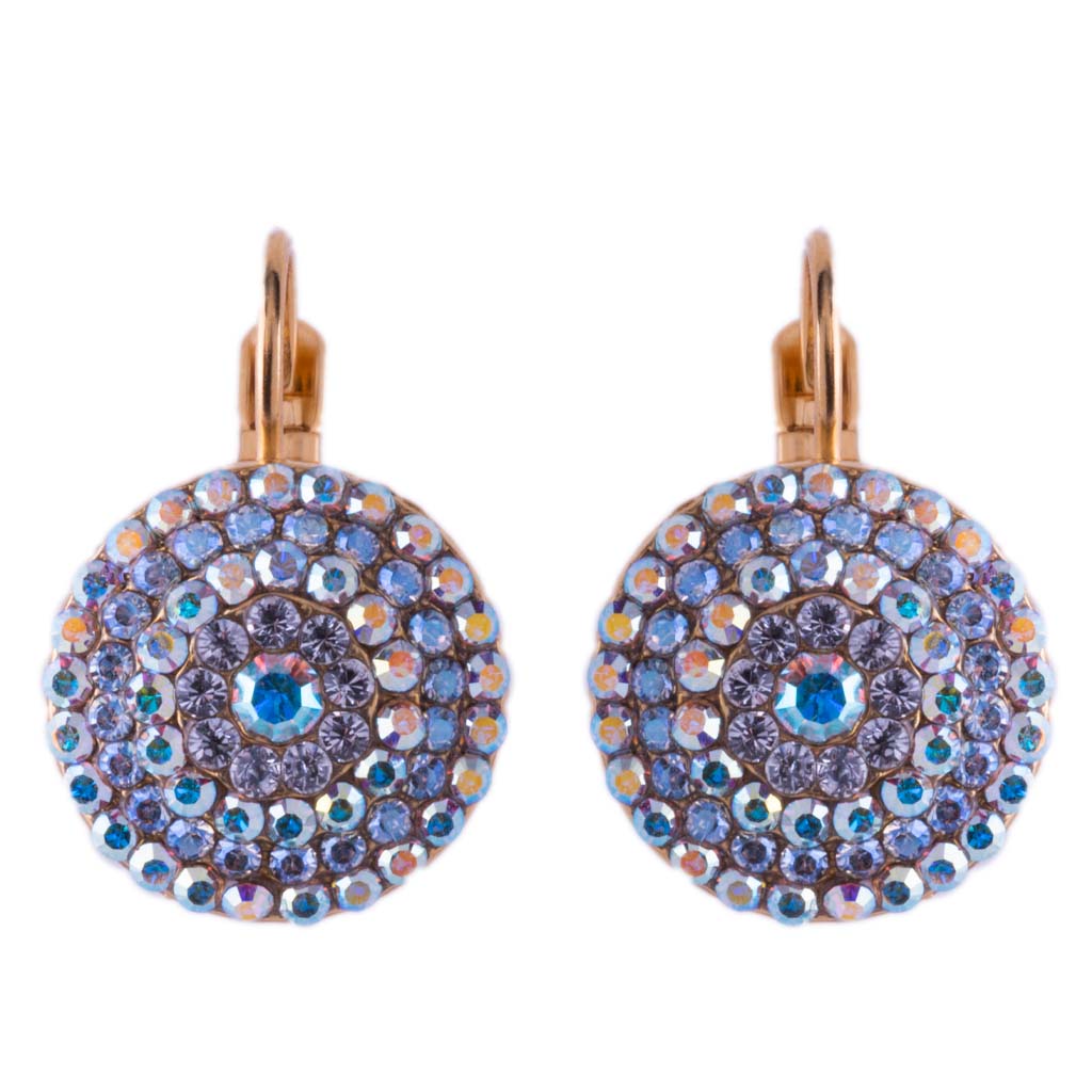 Extra Luxurious Pavé Leverback Earrings in "Winds of Change" *Custom*