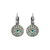 Petite Pavé Bridal Leverback Earrings in "On A Clear Day" *Custom*