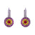 Petite Pavé Leverback Earrings in "Pretty Woman"  *Custom*
