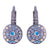 Petite Pavé Leverback Earrings in "Winds of Change" *Custom*
