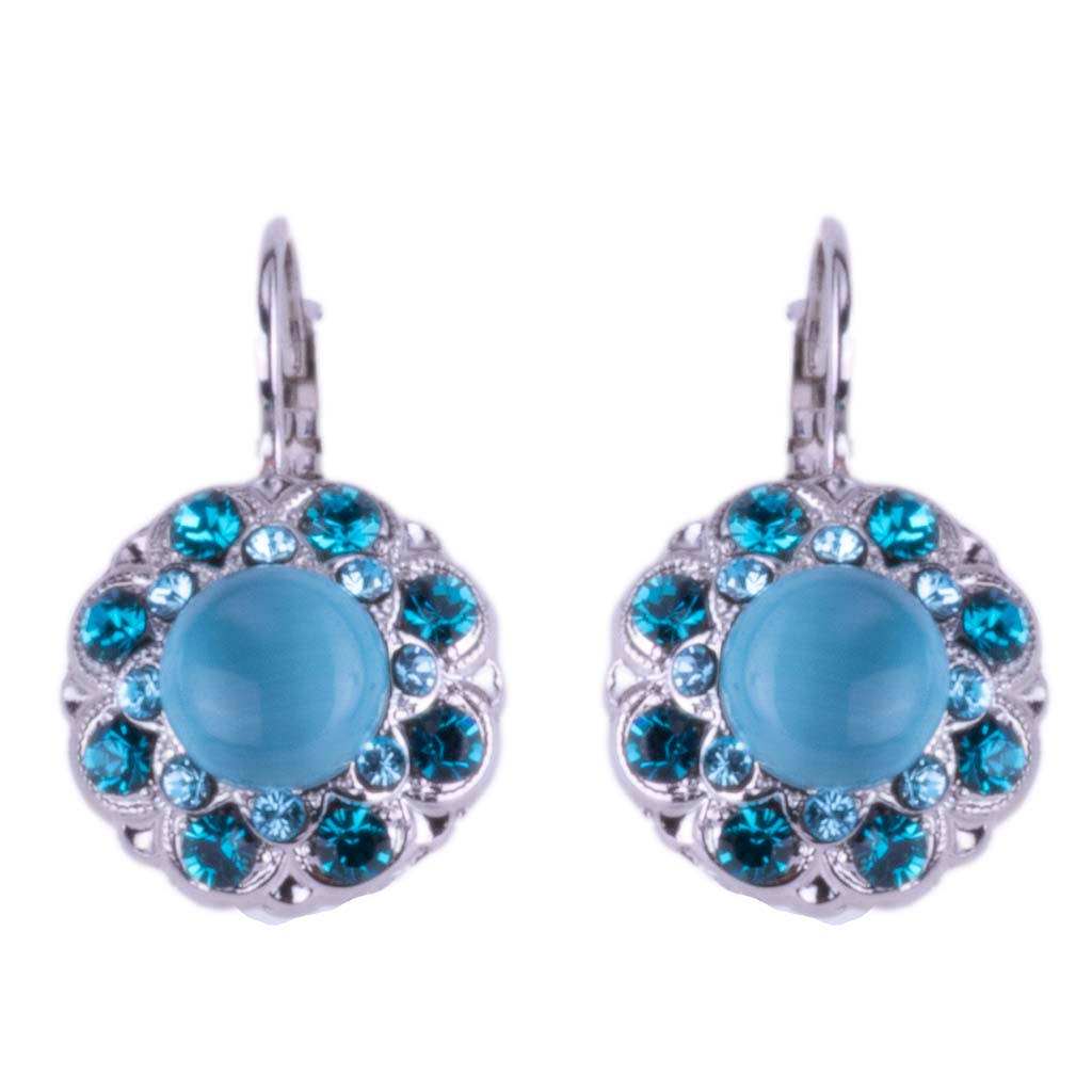 Medium Cluster Leverback Earrings in "Addicted to Love" *Preorder*