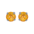 Medium Everyday Post Earrings in "Sun-Kissed Peach" *Custom*