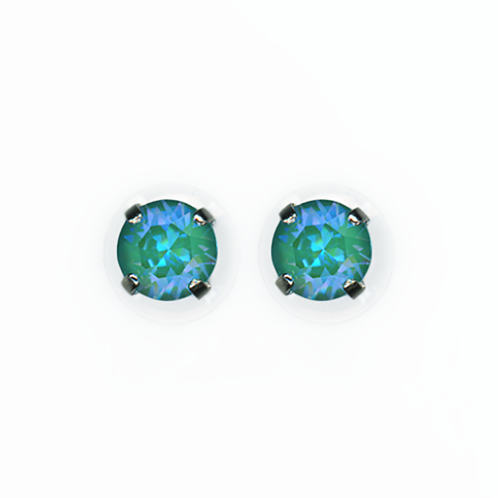Medium Everyday Post Earrings in "Sun-Kissed Laguna" *Custom*